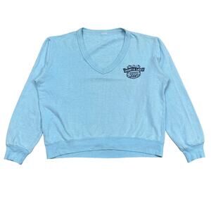 Vintage 80s Cagney & Lacey Filmways V Neck Promo Sweatshirt Women's L